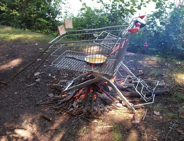 Shopping Cart Grill