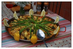 Have 'Paella Pan' Will travel - Guest post