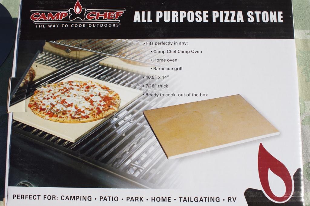 Camp Chef Pizza Stone for the Outdoor Camp Oven