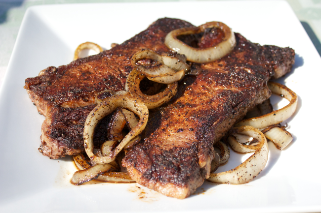 How to Grill Blackened Steak