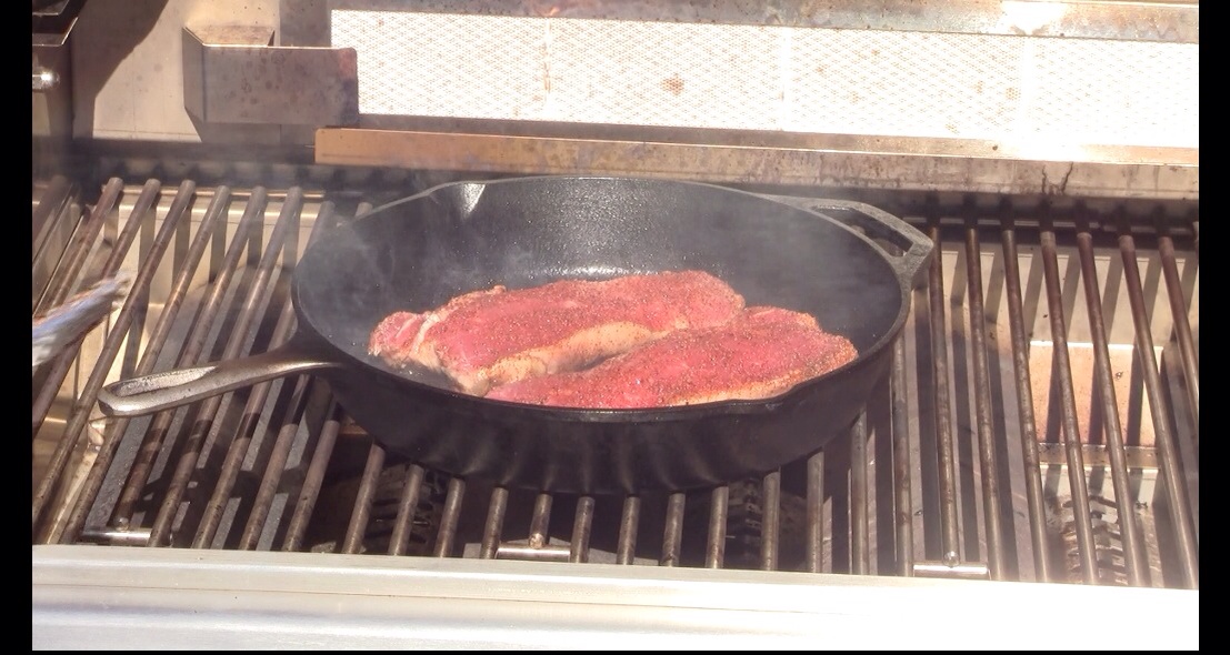 How to Grill Blackened Steak