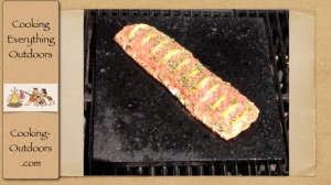 Grilled Salmon on the Island Grillstone