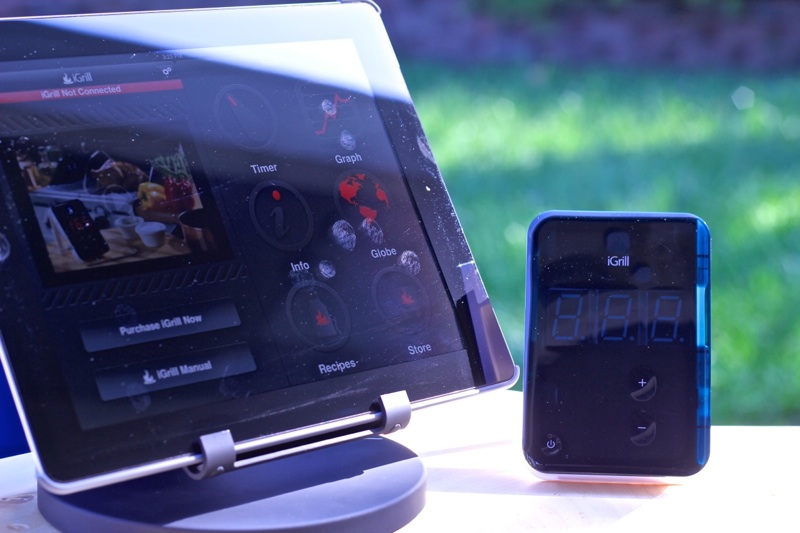 Cooking Outdoors with Technology | Lift Up Tablet Stand