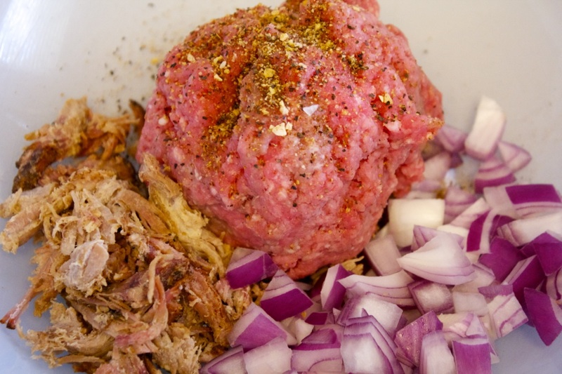 Game Day Pulled Pork Hamburger Sandwich