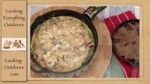 Grilled Chicken Florentine Casserole Skillet Dinner