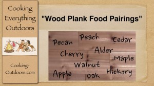 Wood Plank Food Parings