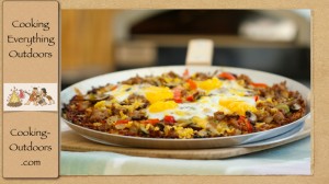 Potato Crust Breakfast Pizza