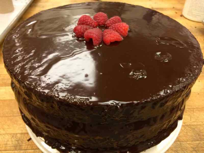 Triple Chocolate Dream Cake 1