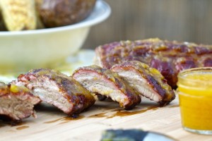 Orange Mango Baby Back BBQ Ribs | Cooking-Outdoors.com | Gary House