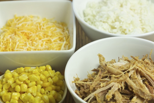 Pulled pork, corn, cheese and rice | Cooking-Outdoors.com | Gary House