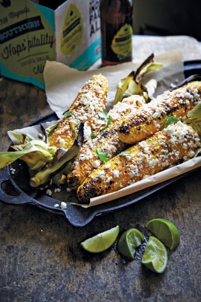 Mexican style corn on the cob | Southern Living Ultimate Book of BBQ