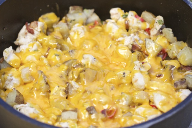 Finished - Loaded Idaho Potato and Chicken Casserole | Cooking-Outdoors.com | Gary House