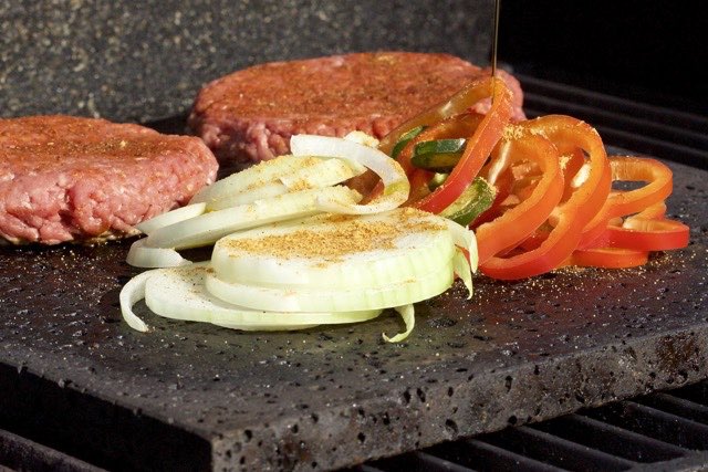 Hamburgers and Fajita ingredients | Cooking-Outdoors.com | Gary House
