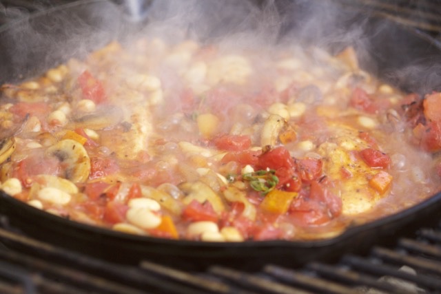 Bring everything to a simmer | Cooking-Outdoors.com | Gary House