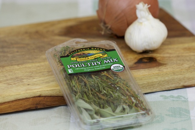 Poultry pack fresh herbs | Cooking-Outdoors.com | Gary House