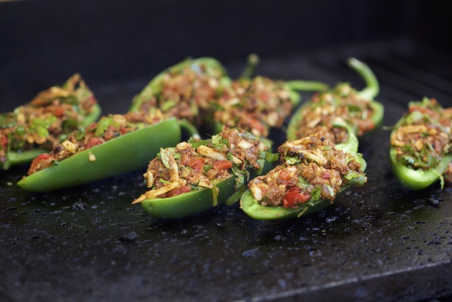 Stuffed Jalapeno's on the grill | Cooking-Outdoors.com | Gary House
